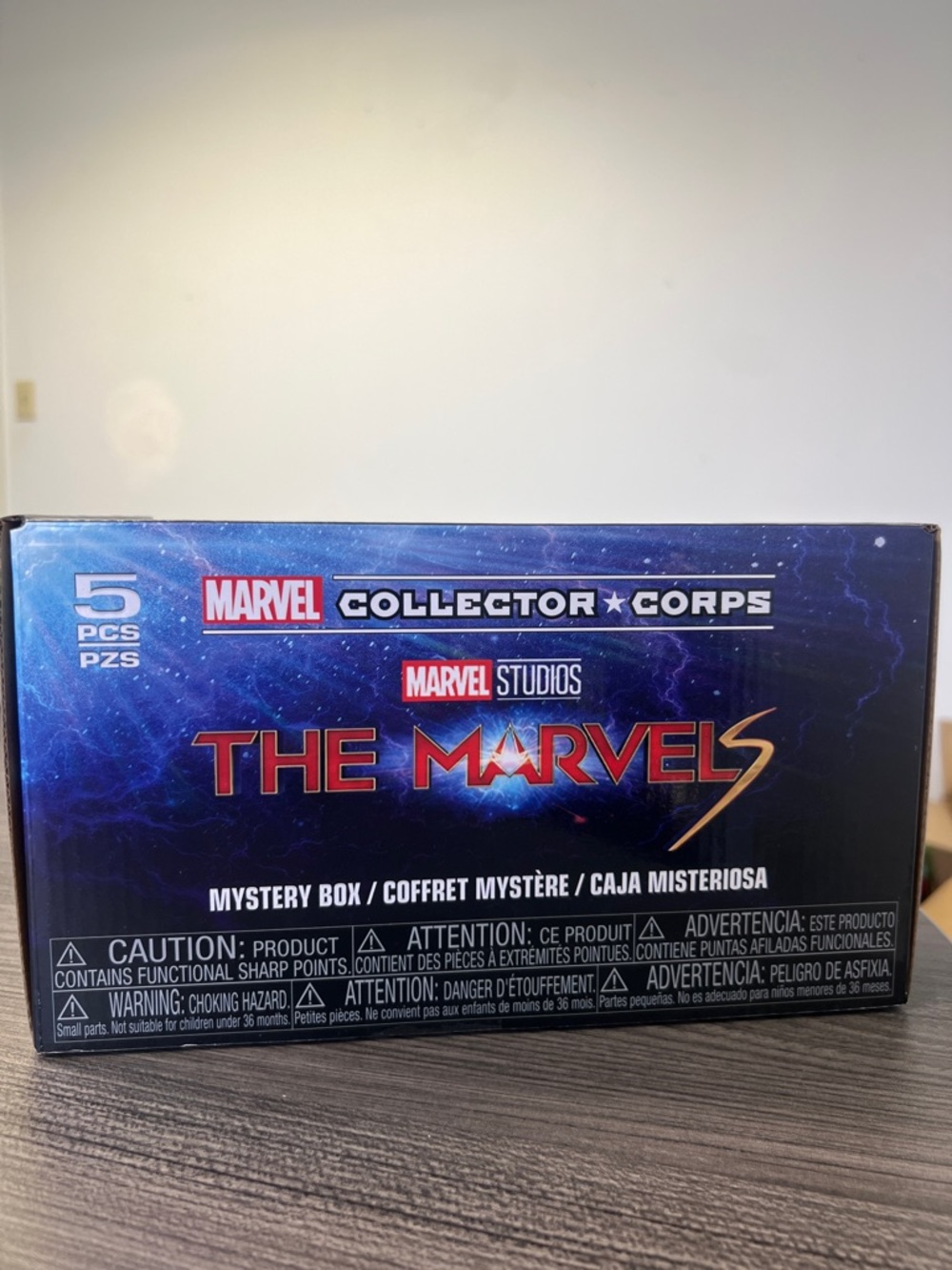 Marvel The Marvels Mystery Box - Blue and Red Accents